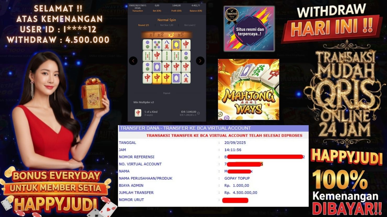 HAPPYJUDI JACKPOT SLOT MAHJONG WAYS